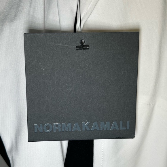 Norma Kamali NK Shirt Straight Leg Jumpsuit - Picture 4 of 5